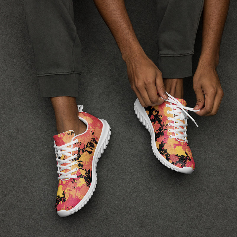 Cherry Blossom Athletic #1 - Opposite Side | HA!LO Canvas Sneakers