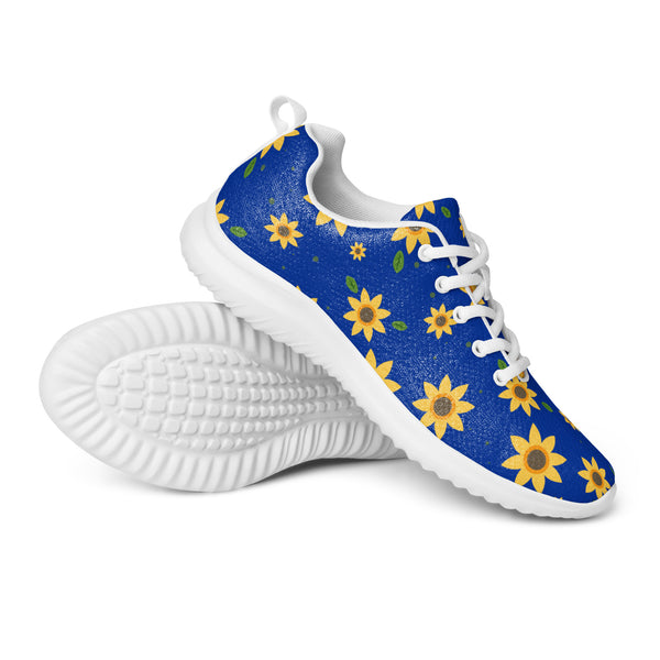 HA!LO Sunflower Blue — Men's Canvas Athletic Sneaker