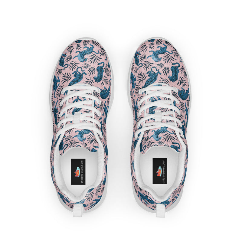 Pastel Camo Athletic #11 - Back View | HA!LO Canvas Sneakers