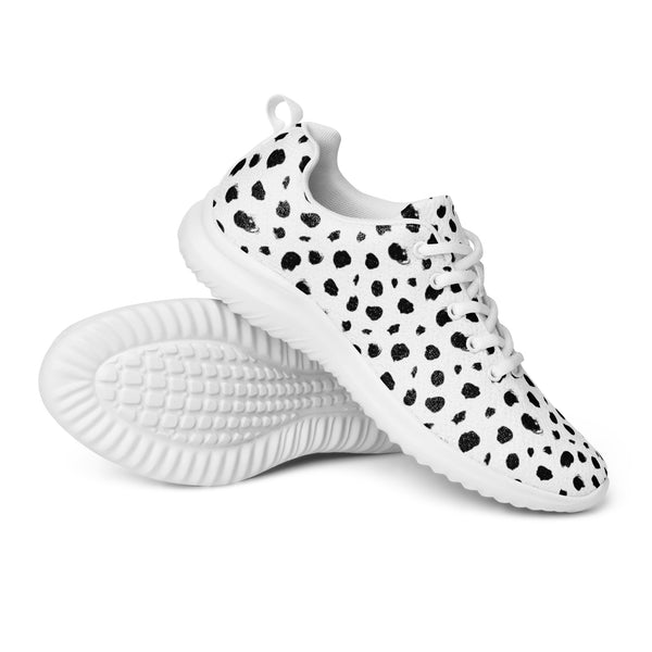HA!LO Dalmatian Spot — Men's Canvas Athletic Sneaker