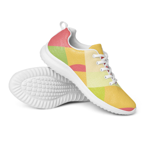 HA!LO Sunset Gradient — Men's Canvas Athletic Sneaker