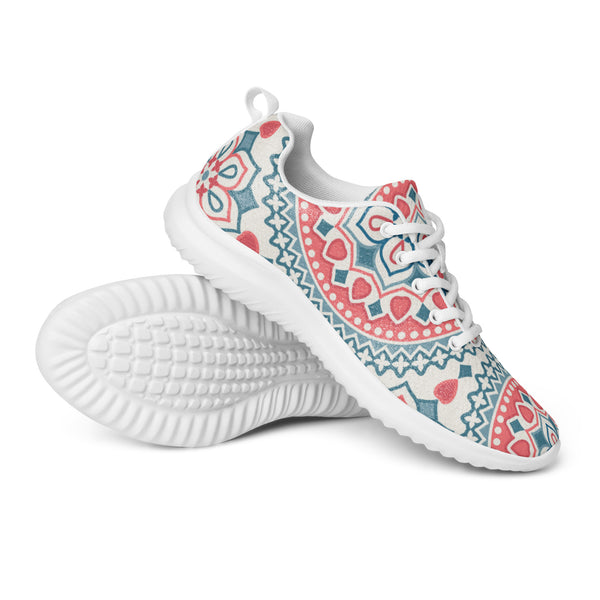 HA!LO Boho Mandala — Men's Canvas Athletic Sneaker