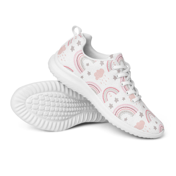 HA!LO Pink Boho Arch — Men's Canvas Athletic Sneaker