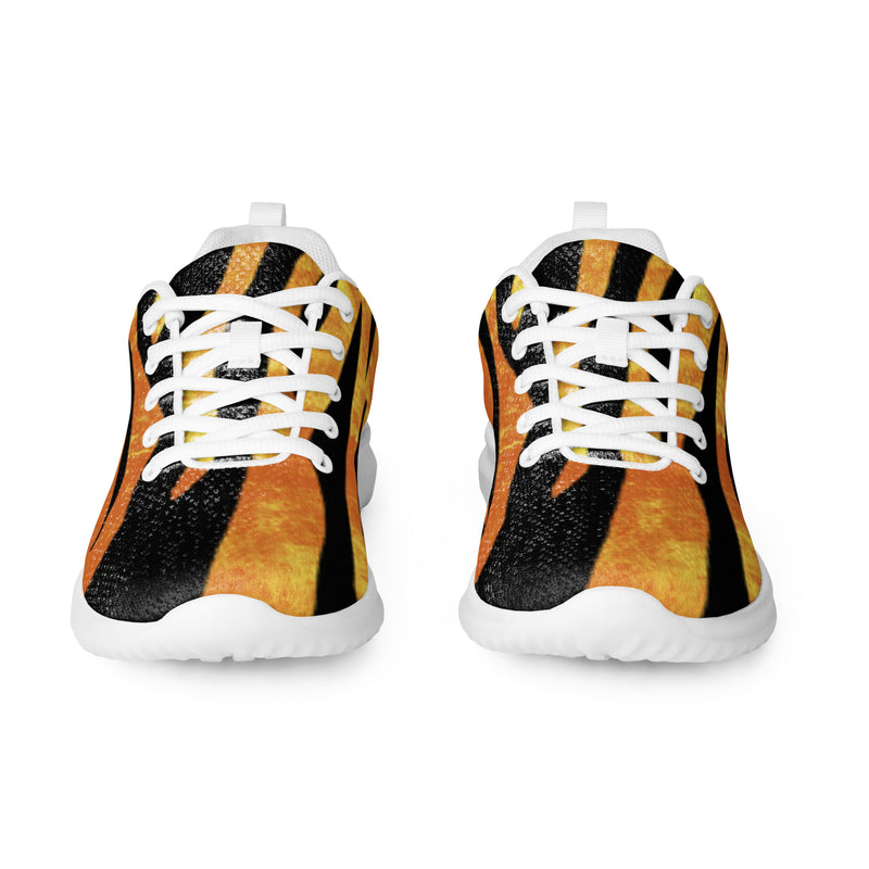Bengal Tiger Athletic #34 - Front View | HA!LO Canvas Sneakers
