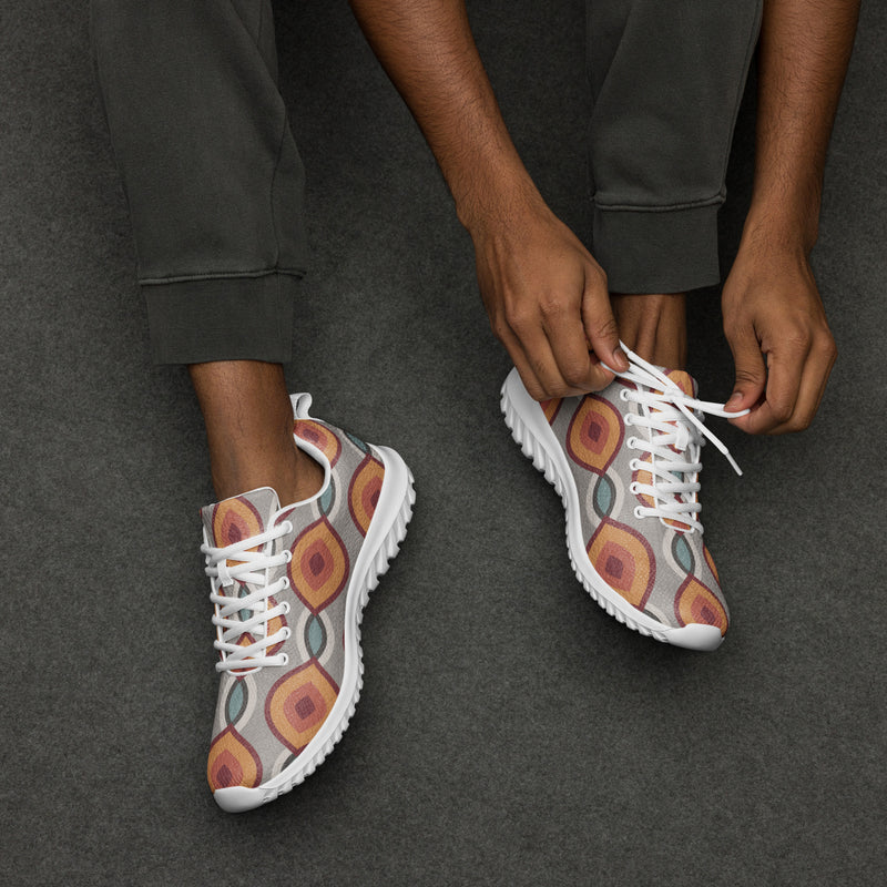 Retro Bubble Athletic #35 - Opposite Side | HA!LO Canvas Sneakers