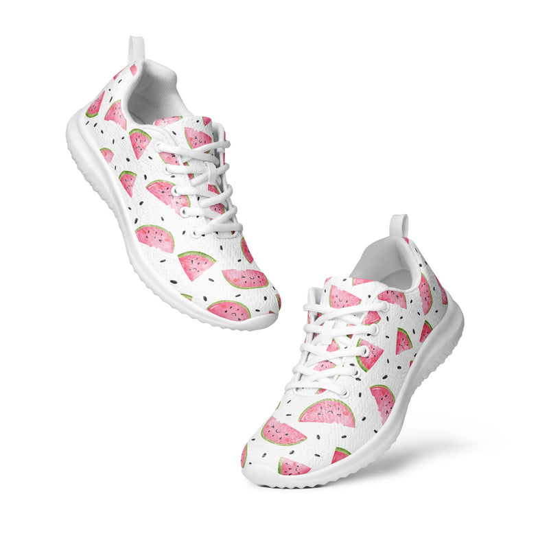 Pink Flamingo Athletic #59 - Top Down View | HA!LO Canvas Sneakers