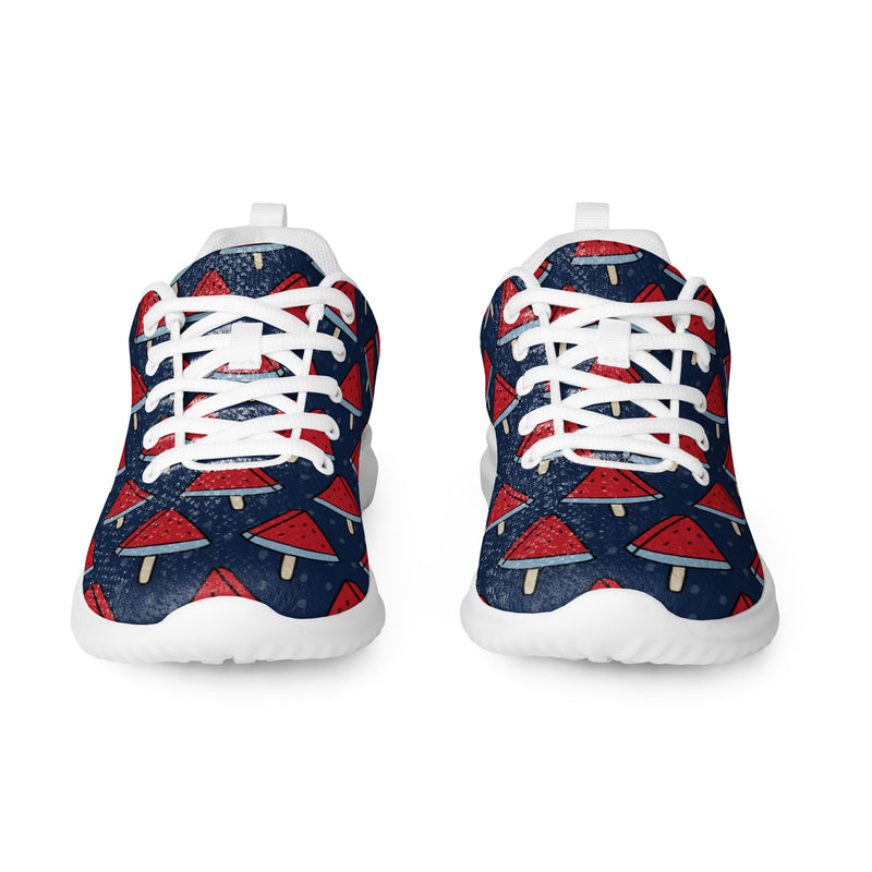 Card Suit Navy Athletic #72 - Front View | HA!LO Canvas Sneakers