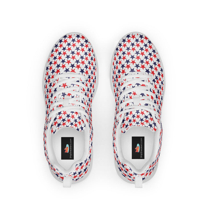 Confetti Star Athletic #73 - Back View | HA!LO Canvas Sneakers