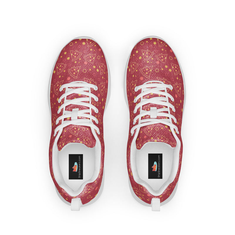 Pink Sprinkle Athletic #128 - Back View | HA!LO Canvas Sneakers
