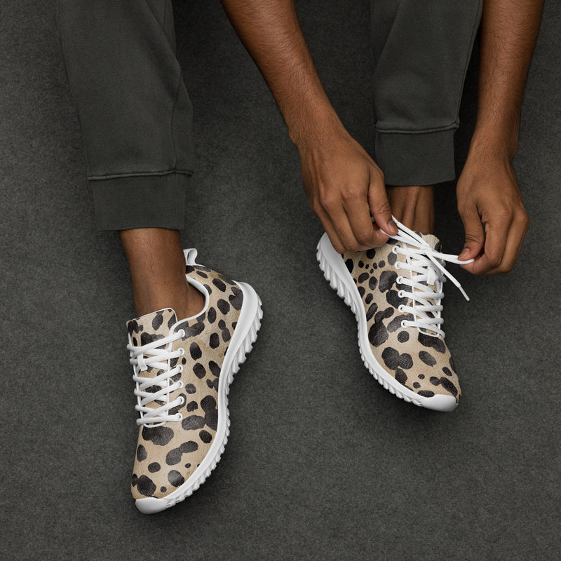 Cheetah Spot Athletic #169 - Opposite Side | HA!LO Canvas Sneakers