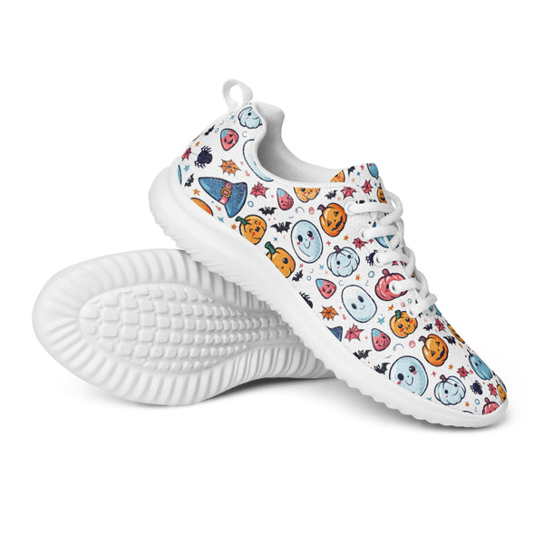 HA!LO Cute Animal Doodle — Men's Canvas Athletic Sneaker