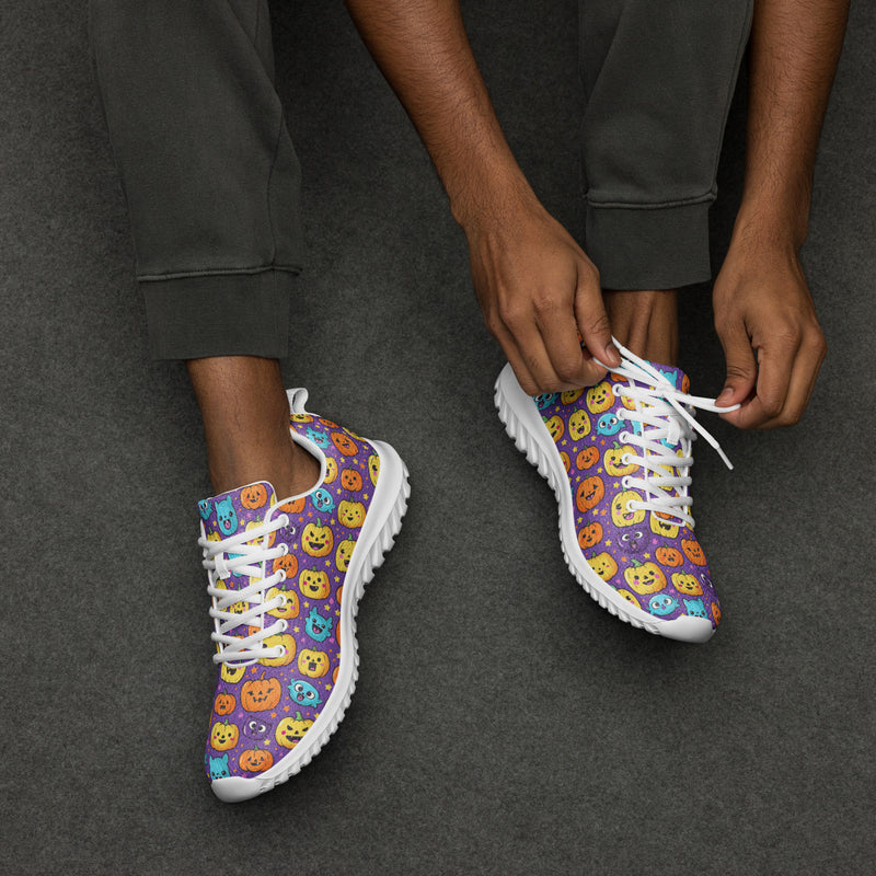 Emoji Smiley Athletic #192 - Opposite Side | HA!LO Canvas Sneakers