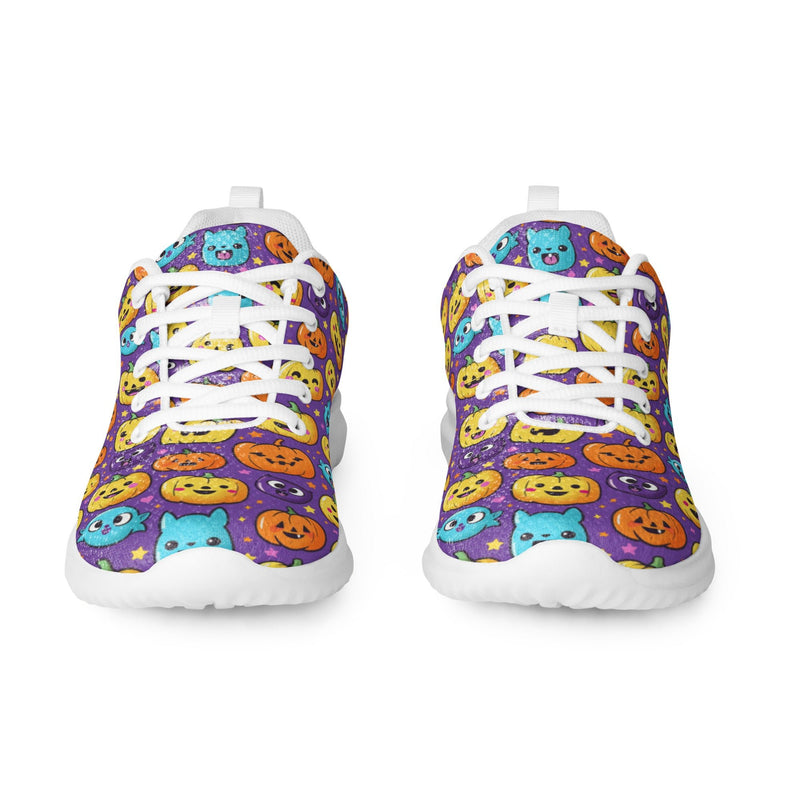 Emoji Smiley Athletic #192 - Front View | HA!LO Canvas Sneakers