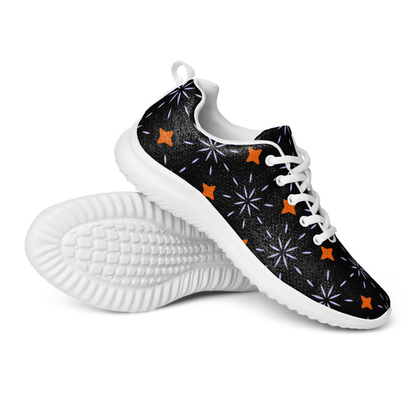 HA!LO Black Star — Men's Canvas Athletic Sneaker