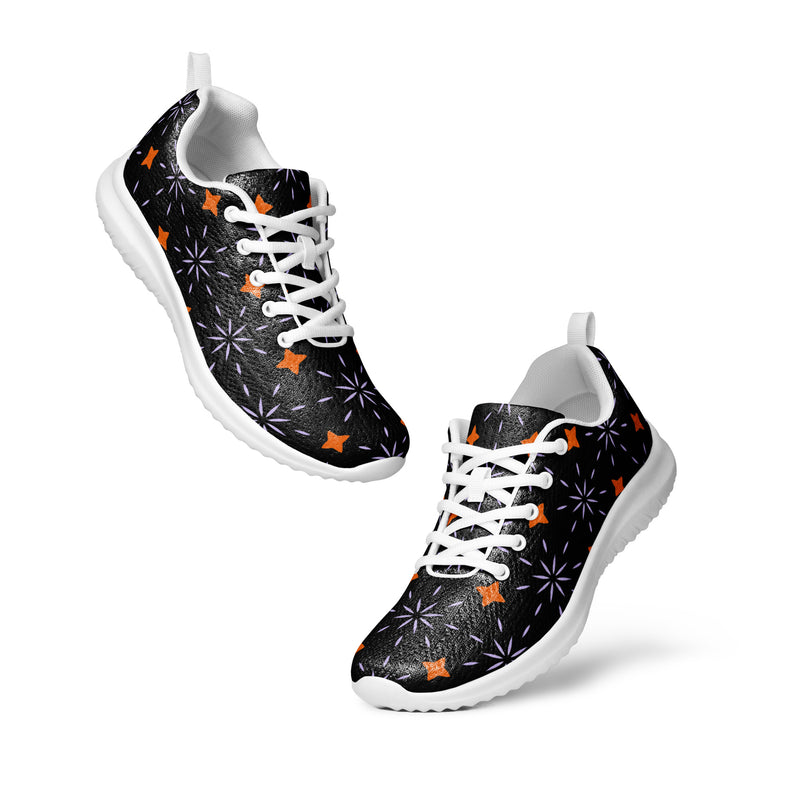 Black Star Athletic #239 - Top Down View | HA!LO Canvas Sneakers