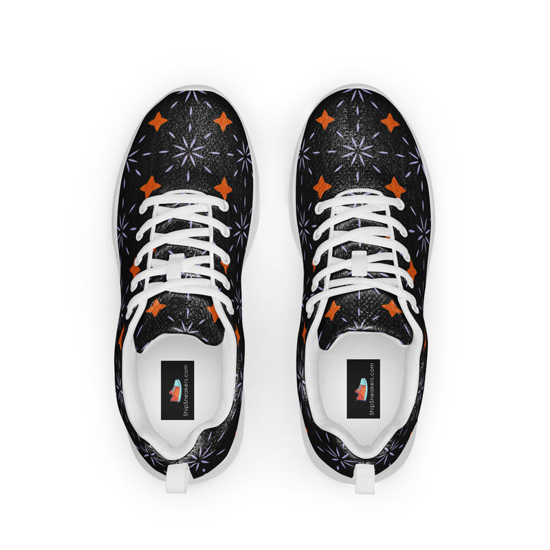 Black Star Athletic #239 - Back View | HA!LO Canvas Sneakers