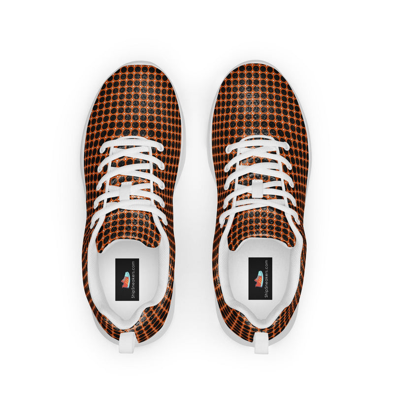 Brown Cross Athletic #242 - Back View | HA!LO Canvas Sneakers