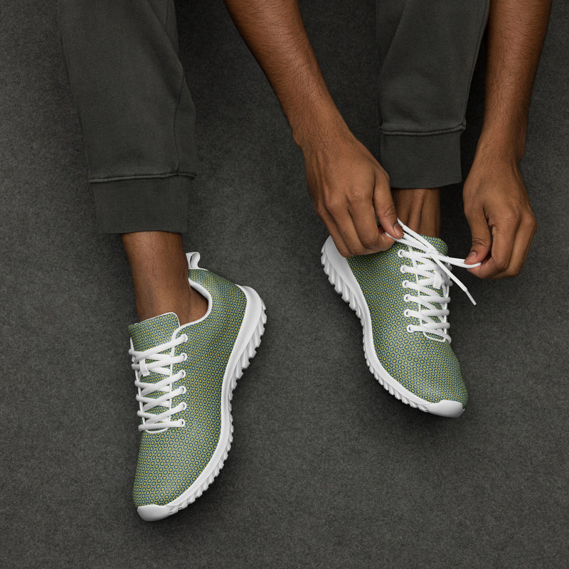 Sage Diamond Athletic #253 - Opposite Side | HA!LO Canvas Sneakers