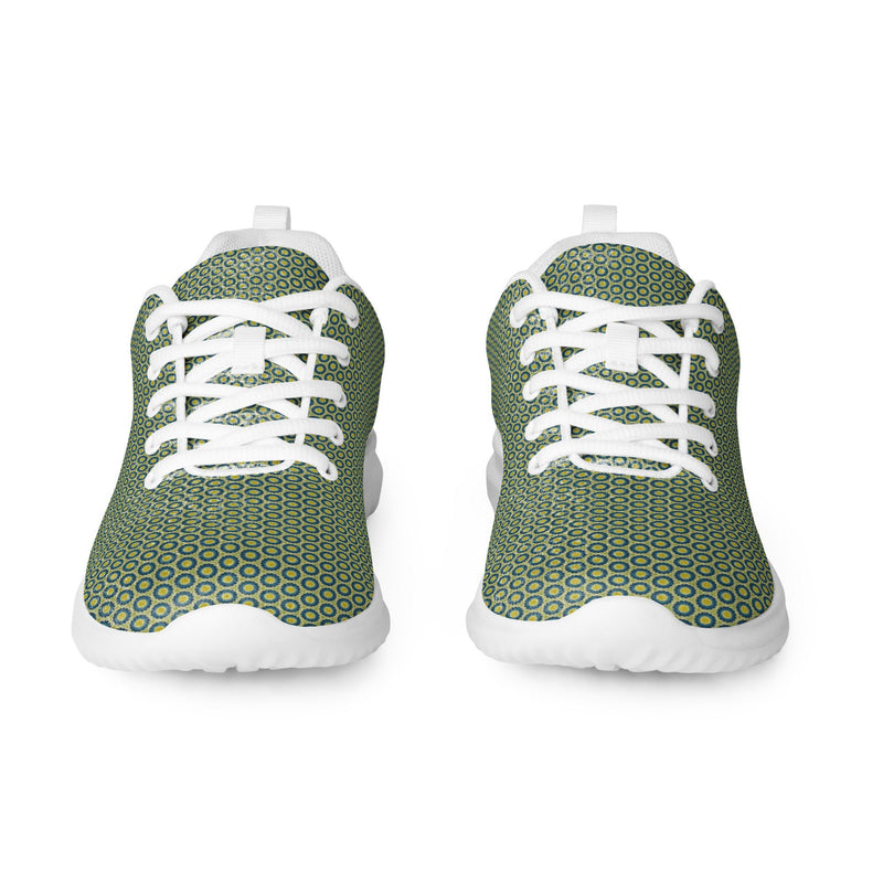 Sage Diamond Athletic #253 - Front View | HA!LO Canvas Sneakers