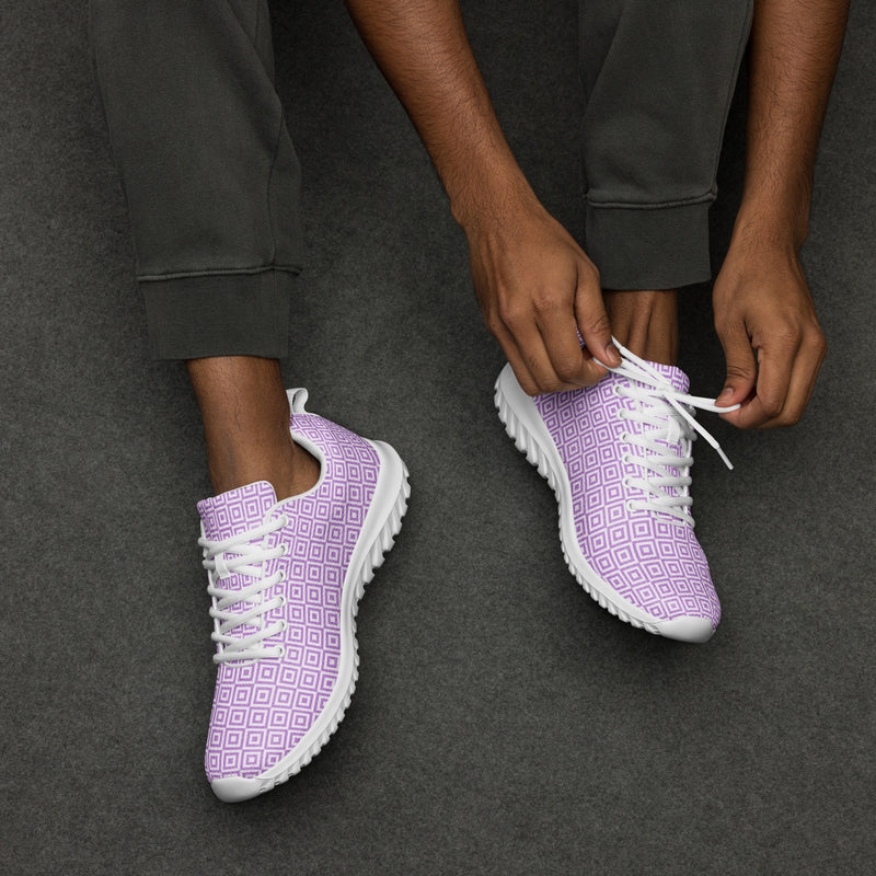 Purple Diamond Athletic #273 - Opposite Side | HA!LO Canvas Sneakers
