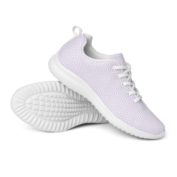 HA!LO Lavender Diamond — Men's Canvas Athletic Sneaker