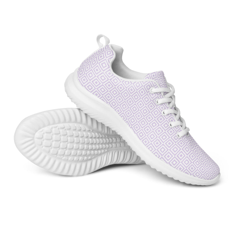 Lavender Diamond Athletic #277 - Canvas High Top Sneakers | HA!LO