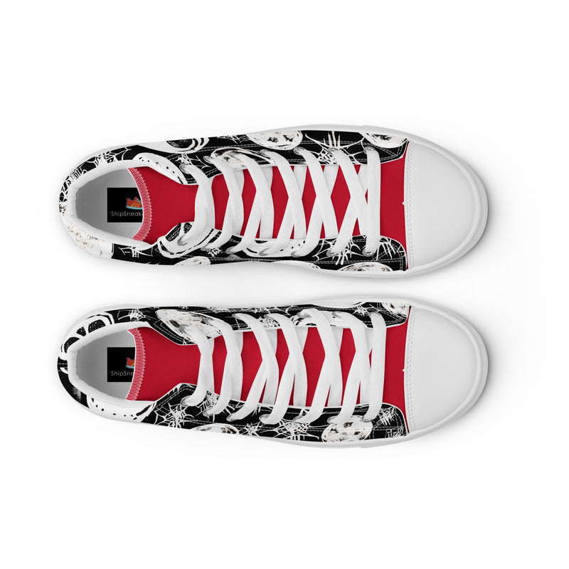 Jack Skellington High Top #325 - Sole Detail | HA!LO Canvas Sneakers