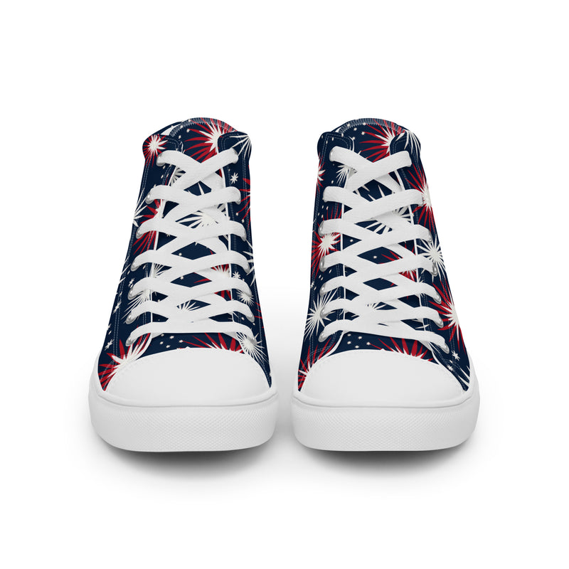 Starburst Night High Top #355 - Sole Detail | HA!LO Canvas Sneakers