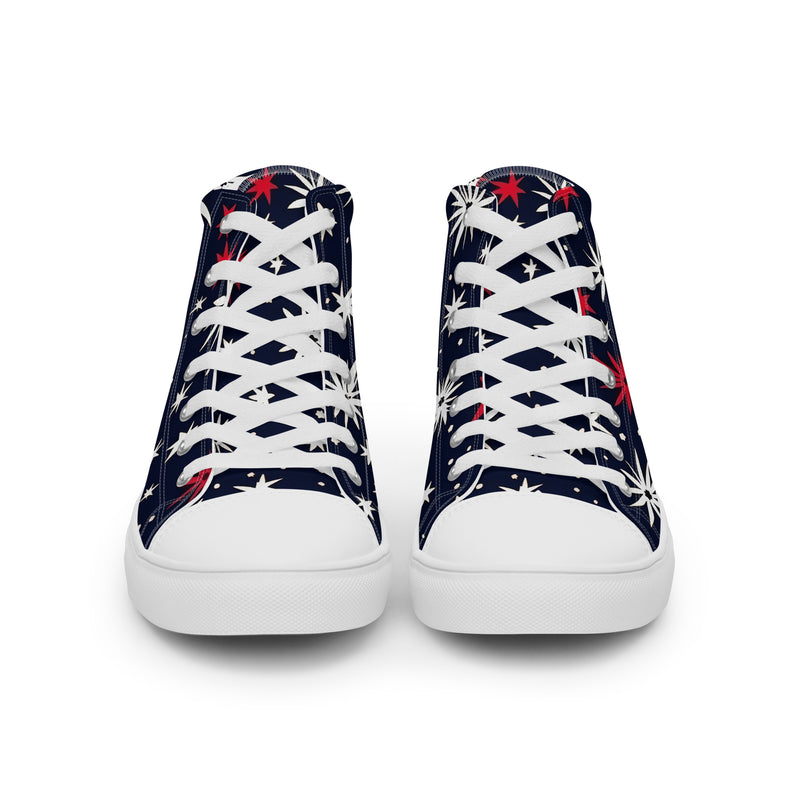 Firework Night High Top #352 - Sole Detail | HA!LO Canvas Sneakers