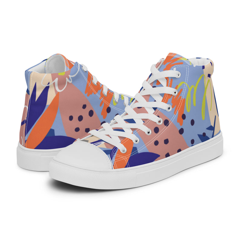 Color Pop High Top #11 - Canvas High Top Sneakers | HA!LO