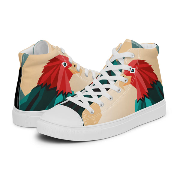 HA!LO Rooster #104 Men’s Canvas High Top Sneakers