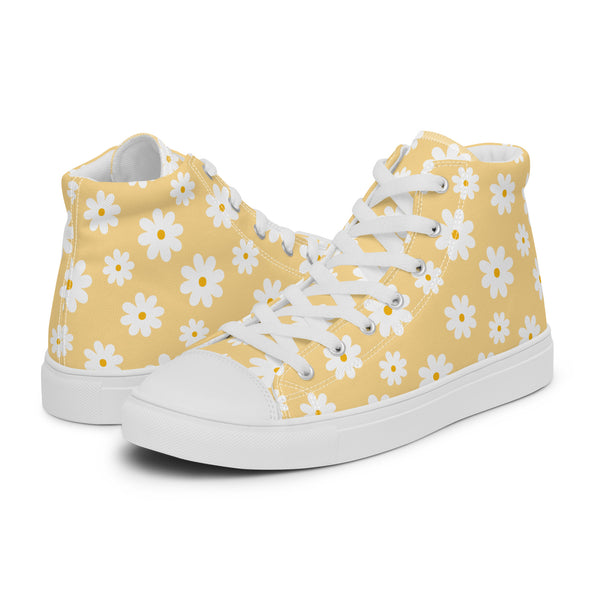 HA!LO Daisy Gold #240 Men’s Canvas High Top Sneakers