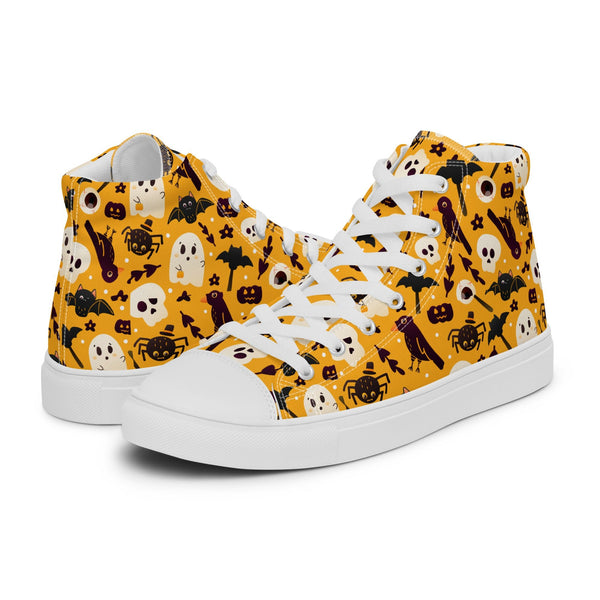HA!LO Leopard Print #271 Men’s Canvas High Top Sneakers