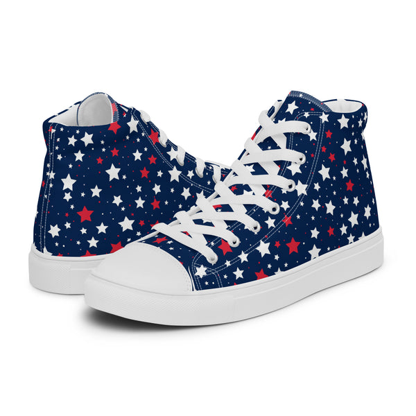 HA!LO Patriot Blue #319 — Men’s Canvas High Top