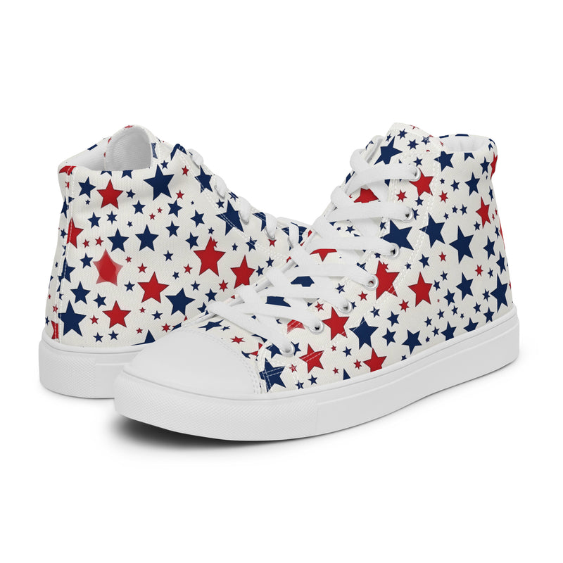 Navy Star High Top #354 - Canvas High Top Sneakers | HA!LO