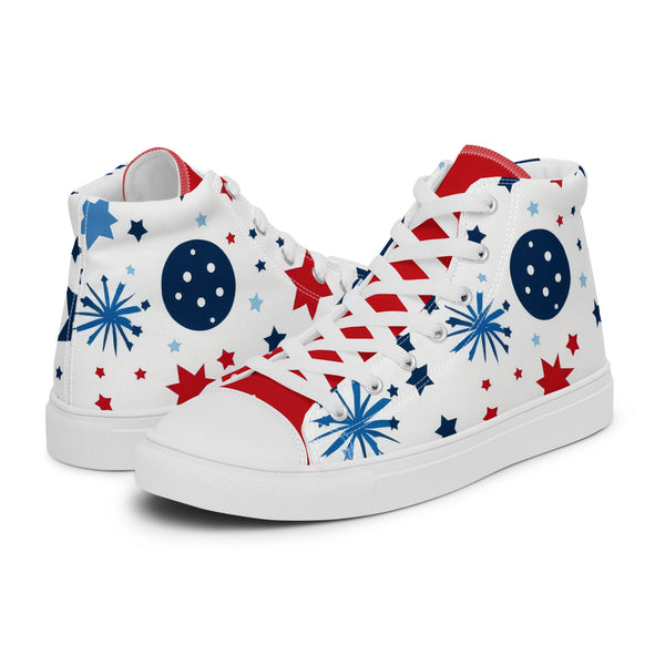 HA!LO Star Heart #323 — Men’s Canvas High Top
