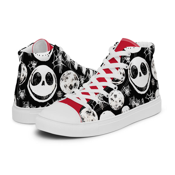 HA!LO Jack Skellington #341 — Men’s Canvas High Top
