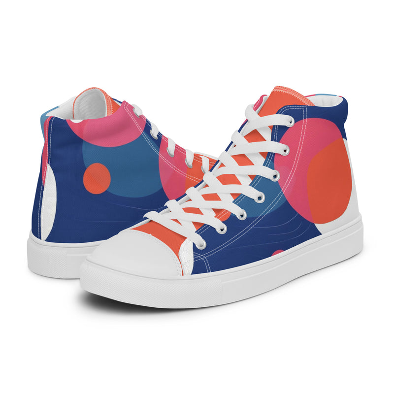 HA!LO The Eye #354 — Men's Canvas High Top