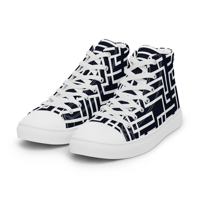 HA!LO Maze Runner #358 — Men’s Canvas High Top