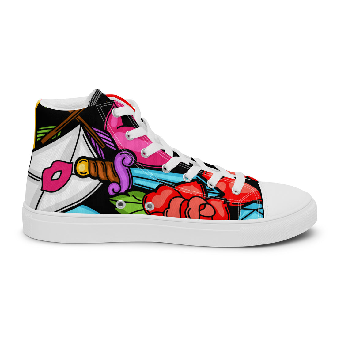 Men's High Top Sneakers 1 - ShipSneakers.com