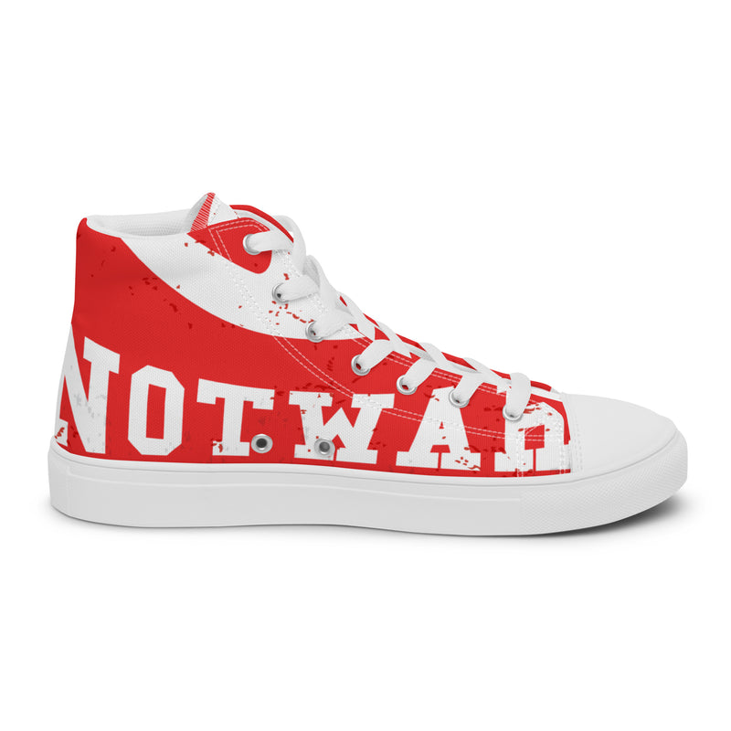 Peace High Top #71 - Sole Detail | HA!LO Canvas Sneakers