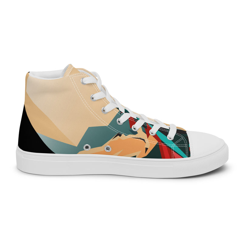 Rooster High Top #104 - Sole Detail | HA!LO Canvas Sneakers