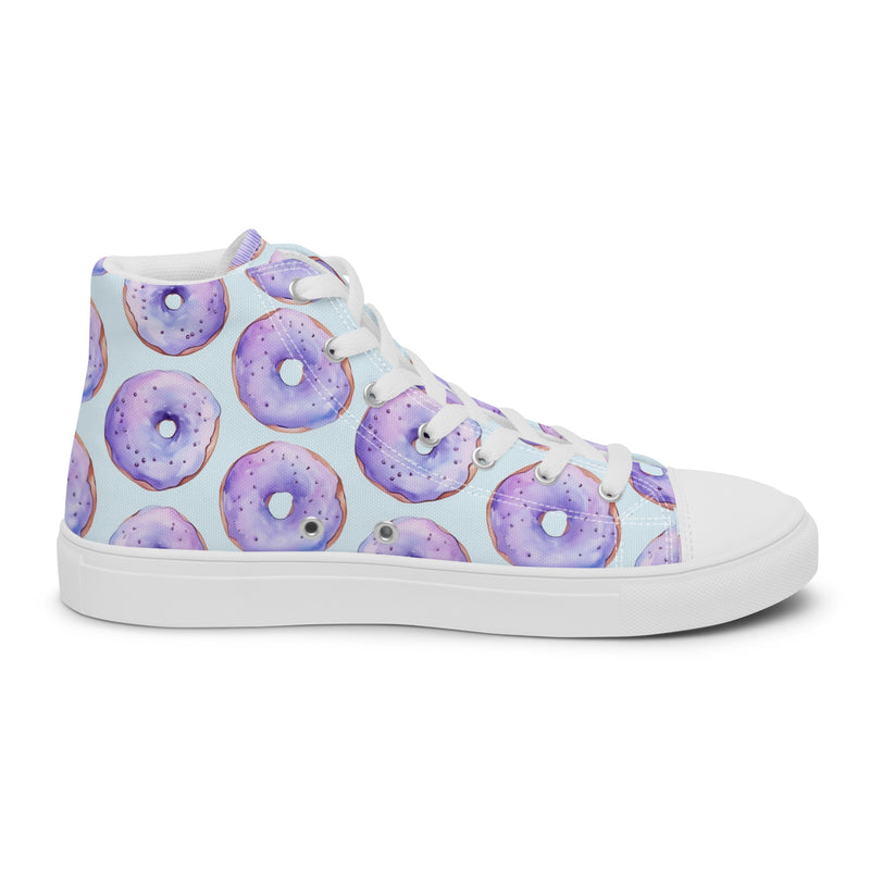 Donut Sprinkle High Top #132 - Sole Detail | HA!LO Canvas Sneakers