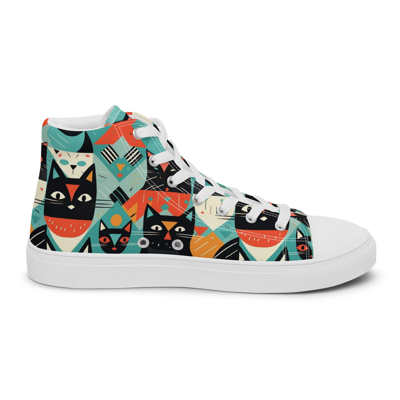 Cat Planter High Top #140 - Sole Detail | HA!LO Canvas Sneakers