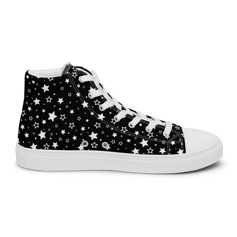 Black Star High Top #152 - Sole Detail | HA!LO Canvas Sneakers