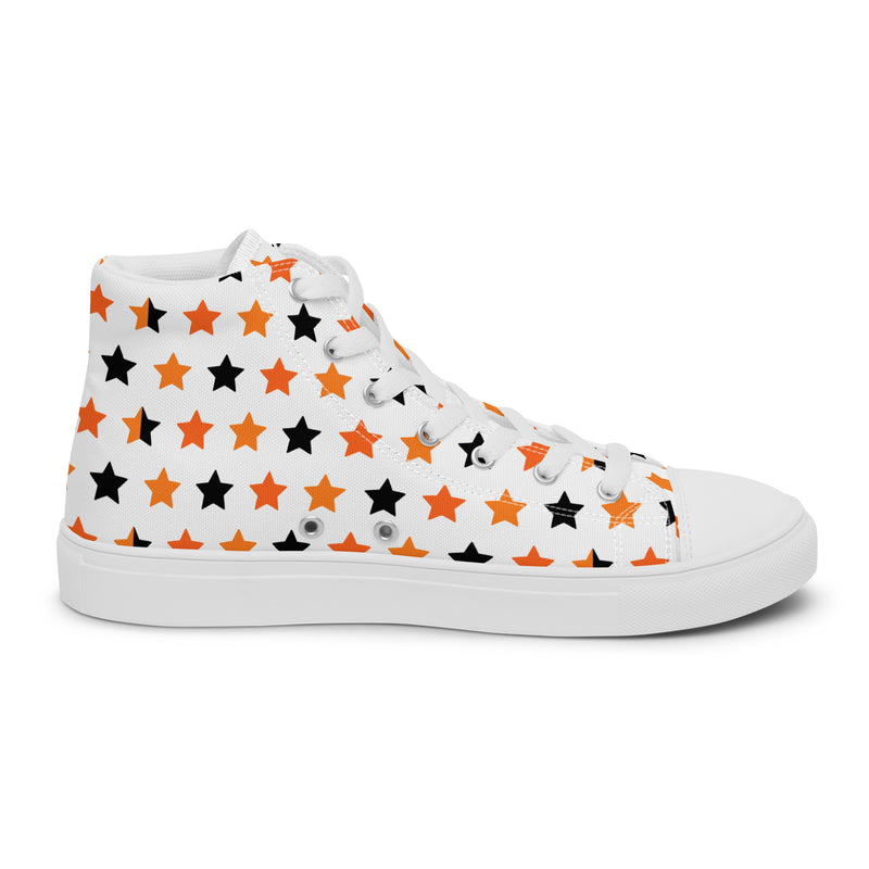 Halloween Stars High Top #250 - Sole Detail | HA!LO Canvas Sneakers