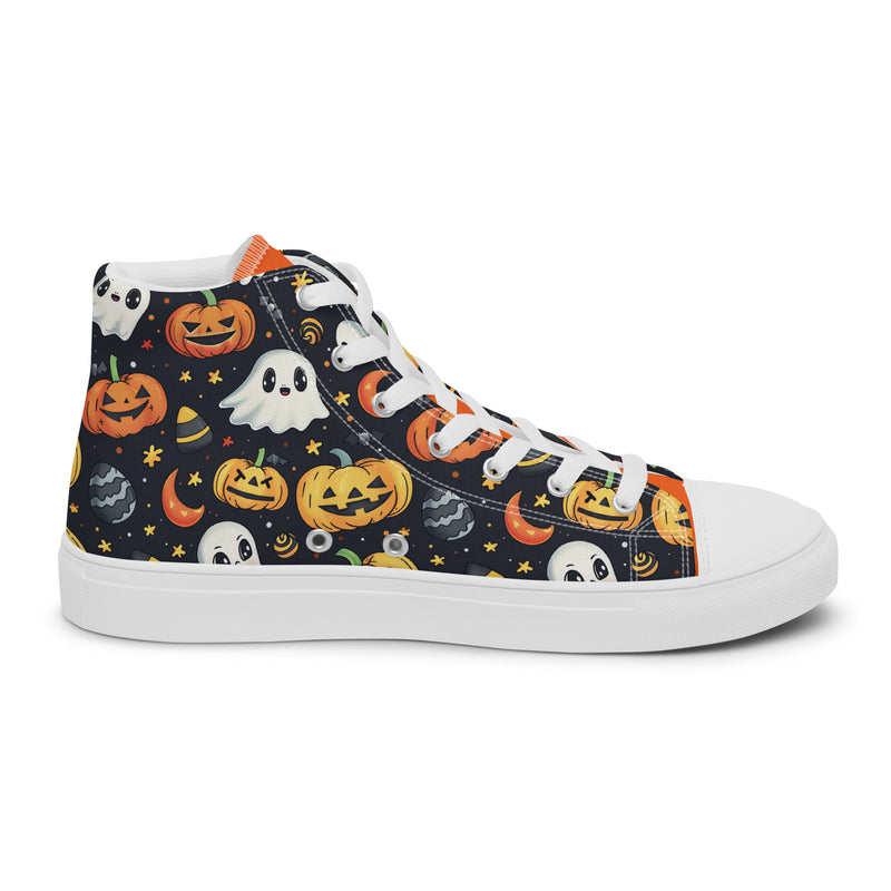 Halloween Dark High Top #264 - Sole Detail | HA!LO Canvas Sneakers