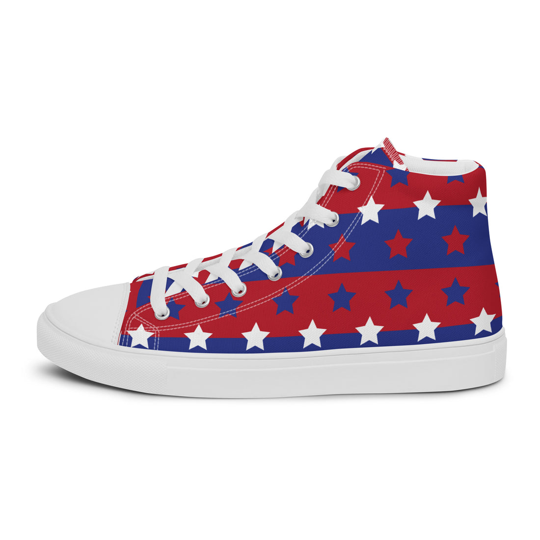 Men’s High Top Patriotic Sneakers 322 - ShipSneakers.com
