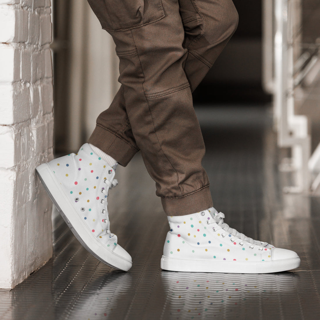 Men's High Top Sneakers 27 - ShipSneakers.com