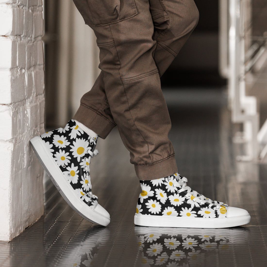 Men's High Top Sneakers 36 - ShipSneakers.com